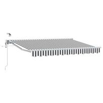 Elektrinė ištraukiama pavėsinė Antracito ir baltos 2,5 x 2 m