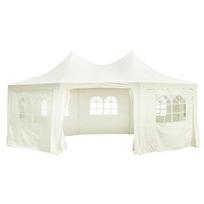 | Sodo palapinės užuolaida | Kreminė 6 x 4.5 x 3 m audinys