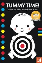Tummy Time!, A high-contrast fold-out book with mirror for babies