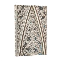 2026 Vault of the Milan Cathedral (Duomo di Milano) Mini 12-month Horizontal Hardcover Flexi Dayplanner 2026 (Wrap Closure)