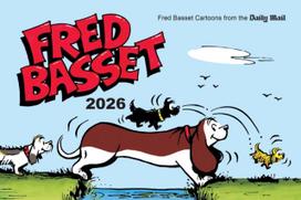 Fred Basset Yearbook 2026, Witty Cartoon Strips from the Daily Mail