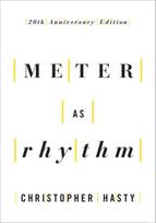 Meter as Rhythm