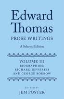 Edward Thomas: Prose Writings: A Selected Edition