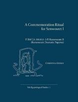 Commemoration Ritual for Senwosret I