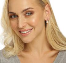 JwL Luxury Pearls Elegantiški sidabriniai auskarai su perlu ir cirkoniais JL0640 sJL0640, Silver