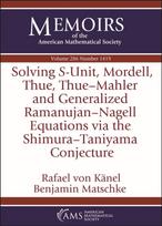 Solving $S$-Unit, Mordell, Thue, Thue-Mahler and Generalized Ramanujan-Nagell Equations Via the Shimura-Taniyama Conjecture