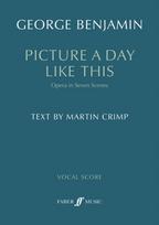 Picture a day like this (First Edition Vocal Score)