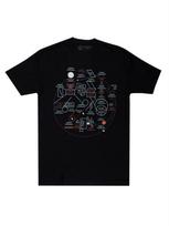 Haruki Murakami Novel Map Unisex T-shirt Medium