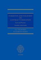 Furmston and Tolhurst on Contract Formation