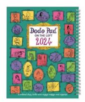 Dodo Pad ON THE LEFT Desk Diary 2024 - Week to View, Calendar Year Diary