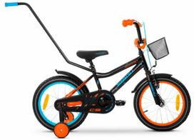 Dviratis Tabou Rocket CS Alu 14 black-orange