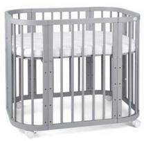Waldin 5in1 lovytė su čiužinuku Gray