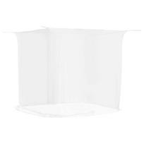 Tinklelis nuo uodų, baltas, 220x100x150cm, 156 tinklo, 220 x 100 x 150 cm
