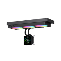 Gamemax CPU Liquid Cooler | GLACIER 360 LCD BK | Black