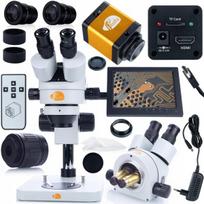 Mikroskopo rinkinys Rosfix Mercury Pro – Trinokulinė galvutė, HDMI kamera 12 MP, 8'' ekranas