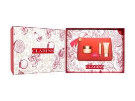 Rinkinys Clarins Extra Firming: dieninis veido kremas, 50ml + naktinis veido kremas, 15ml + serumas, 10ml