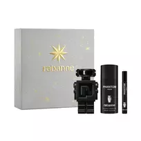 Paco Rabanne Set: Phantom, Eau de Parfum, For Men, 100 ml + Phantom, Eau de Parfum, For Men, 10 ml + Phantom, Deodorant Spray, For Men, 150 ml