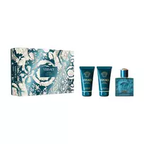 Versace  Versace Set: Eros, Eau de Toilette, for men, 50 ml + Eros, Shower Gel, suitable for all skin types, 50 ml + Eros, Hydrating Aftershave Balm, 50 ml