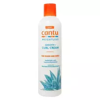 Cantu Weightless Smooth + Curl, Hair Leave-In Cream Treatment, Curl Defining, 295 ml
