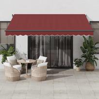 Automatinė ištraukiama markizė bordo spalvos 400x350cm