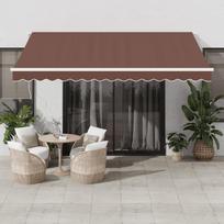 Automatinė ištraukiama markizė rudos spalvos 400x350cm