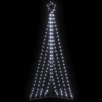 LED Kalėdų eglutė 339 LED Šalta Balta 182 cm