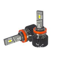 D2H LED priekinių žibintų lemputės LED projektoriaus lęšiai 150W 13000LM Automobilio LED priekinių žibintų rinkinys Didelis ryškumas ir sufokusuota šviesos sija D2H-2PCS