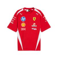 Puma X Scuderia Ferrari HP Replica Soft And Comfortable Short Sleeve T-Shirt Unisex tops 71382701 XL