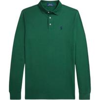 Polo Ralph Lauren Polo logotipas ilgomis rankovėmis polo marškinėliai Vyriški viršutiniai drabužiai Žalias 710955081-002 M