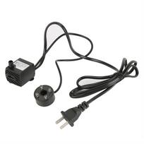 Vandens fontano siurblys su 4 LED lemputėmis Super tylus mažas panardinamas vandens siurblys (180L/H 2W) skirtas „Fish Tank Aquarium“. US plug gray