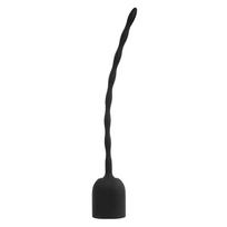 Rimba Electro Play E-Stim Urethral Dilator Bi-Polar Small Black