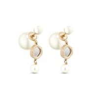 Dior Tribales Gold Plated Metal Earrings Women Earrings E2302WOMPL-D301 Basic Packaging-Dust Bag+Box