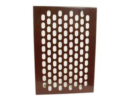 Metalinės ventiliacijos grotelės vidaus D/Tkm 140*210mm rudos - Wd-007-1818