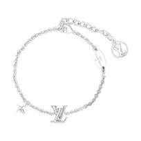 Louis Vuitton Fashion Design Metal Bracelet Unisex Bracelets Silver M02752 Basic Packaging-Dust Bag+Box