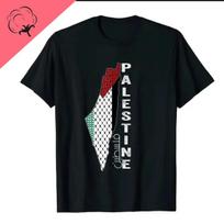 Unisex Palestinos Marškinėliai Meilė ir Taika Vasariniai Trumpomis Rankovėmis Šaunūs Marškinėliai Palestiniečių DNR Viršutiniai Drabužiai Unisex Drabužiai Medvilniniai Marškinėliai S