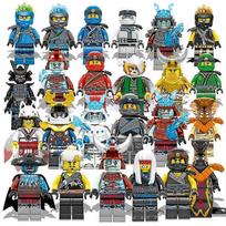 24 vnt./rinkinys Ninjago statybiniai mini blokeliai figūrėlės Dėlionė Veiksmo minifigūrėlės Kolekcija Žaislai Vaikams Dovana