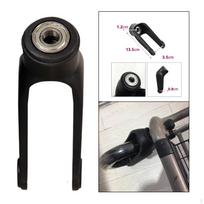 Šakutės rinkinys / 2  atsarginiai guoliai vežimėliams, standartiniams vežimėliams, priekiniams ratams, pacientams 6 Inch   black