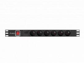 Lanberg Pdu 19" 1u 6x Pl 2m C14 maitinimo juosta