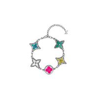 Louis Vuitton Atsitiktinis Minimalistinis Mados Metalinis Apyrankė Vyriški priedai m0955a Multicolor,F