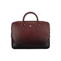 Montblanc Meisterstück Šešiakampė Balta Žvaigždė Užtrauktukas Odinė Portfelis Vyriškas portfelis Bordo 131675 Basic Set (Bag+Dust Bag)