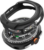 Dėklas laikrodžiui juodas silikoninis apsauginis Samsung Galaxy Watch 8 Classic 46mm Spigen