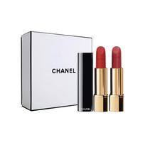 CHANEL Rouge Allure Velvet Šviesiai matiniai lūpų dažai #58 3.5g+#63 3.5g