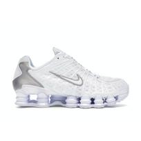Nike Shox TL Vyriški Balti Metalinio Sidabro Maksimaliai Oranžiniai AV3595-100 EU 41