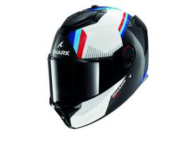 Šalmas Integralinis SHARK SPARTAN GT PRO DOKHTA CARBON spalva balta/blizgi/juoda/mėlyna/raudona