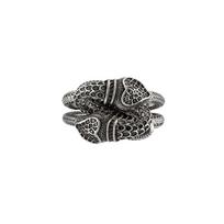 Gucci Garden Series Snake Silver Ring Vintage Finish Shiny 925 Silver Unisex rings 525177-J8400-0811 20