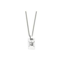 Gucci Ghost Pakabukas Sidabriniai Papuošalai 925 Sidabro Vėrinys Unisex vėrinys 455315-J8400-0701 Silver