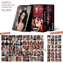 92 vnt./rinkinys Kpop Idol KATSEYE Naujas Albumas BEAUTIFULCHAOS Lomo Kortelės LARA DANIELA HD Spausdintos Atvirutės Lipdukai MANON MEGAN Gerbėjų Dovana