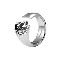 Hermes Karuselės Logotipas Arkliuko Galva Metalo Žiedas Vyriški žiedai H077326FJ5458 58