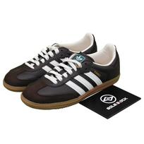 Adidas Samba OG 'Tamsiai rudas Off White Gum' JR0891 Unisex 36