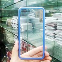 Magnetic Metal Frame Phone Case for iPhone 7 Plus/8 Plus - Drop-Proof, Single-Sided Glass, Strong Magnet iPhone 7 Plus/8 Plus